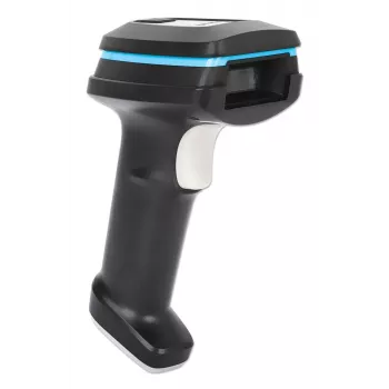 Manhattan 2D pikamaa LED-vöötkoodiskanner, USB, 450 mm lugemissügavus, maksimaalne ümbritseva valguse taluvus 100 000 luksi (päikesevalgus), toetab sümboleid – 1D (x21 versiooni) ja 2D (x10 versiooni), skanneri RJ45–USB 1,8 m kaabel (kõige levinum tüüp, USB-A), must, 3-aastane garantii