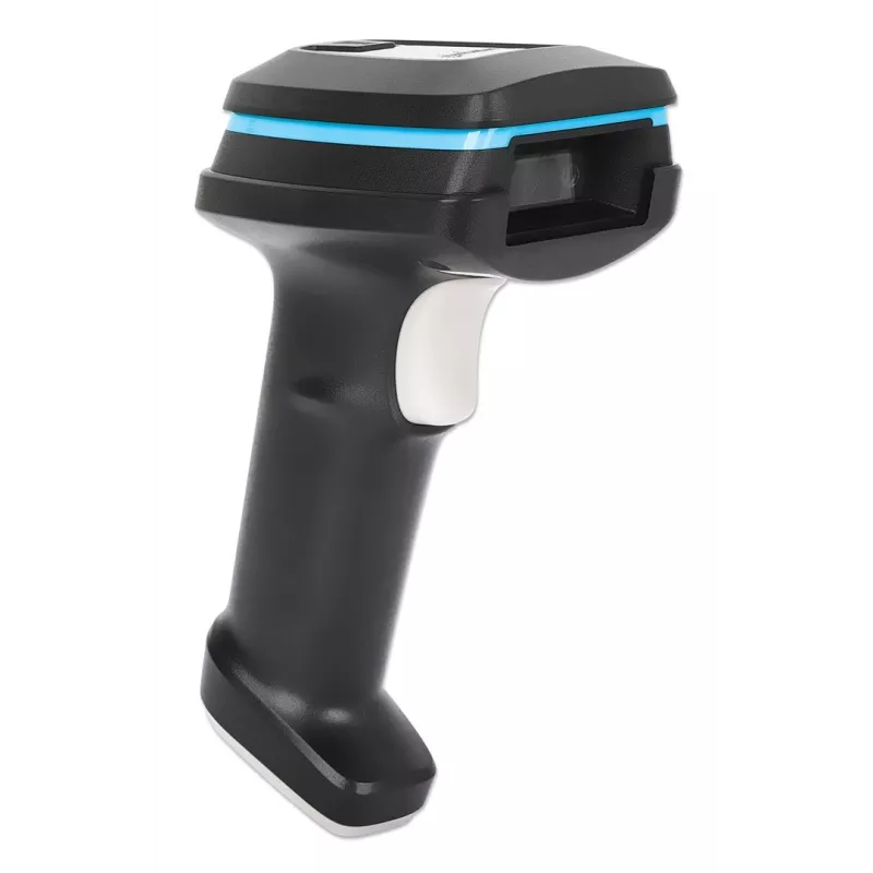 Manhattan 2D pikamaa LED-vöötkoodiskanner, USB, 450 mm lugemissügavus, maksimaalne ümbritseva valguse taluvus 100 000 luksi (päikesevalgus), toetab sümboleid – 1D (x21 versiooni) ja 2D (x10 versiooni), skanneri RJ45–USB 1,8 m kaabel (kõige levinum tüüp, USB-A), must, 3-aastane garantii