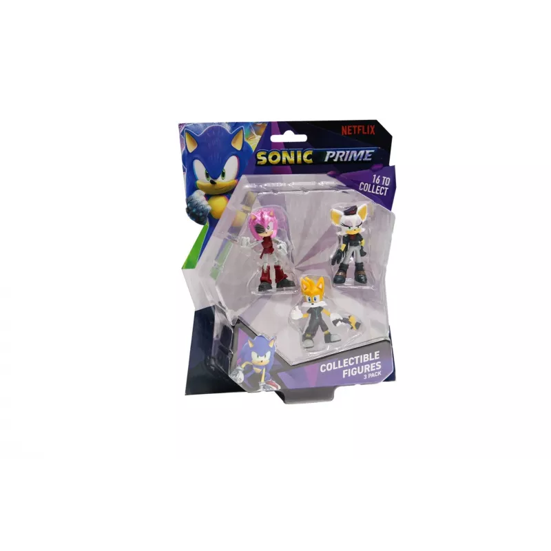 SONIC PRIME - 5 segafiguuri komplekt