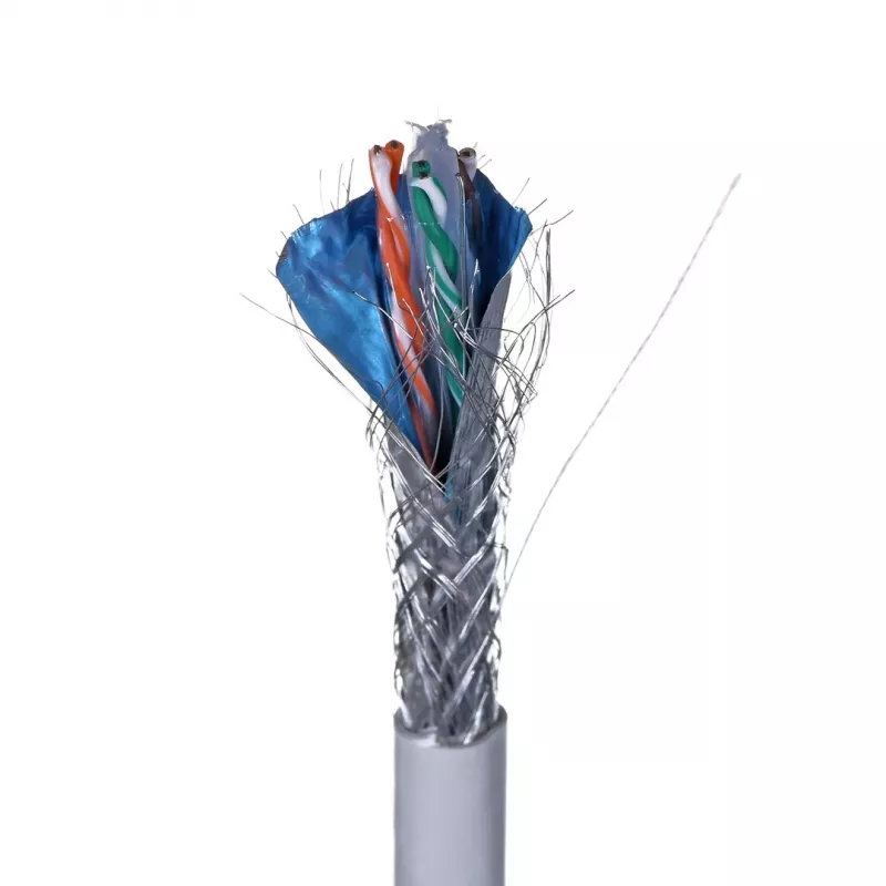 LANBERG võrgukaabel Cat6 SFTP LCS6-11CU-0305-S, 305 m, 23 AWG, hall, PVC-kestaga