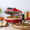 Pitsavalmistaja Petra PT5666VDE Bella Pizza 1200 W mittenakkuva pinnaga, lauapealne pitsaahi