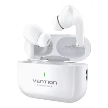 Peakomplekt Vention Echo Lite E11 True Wireless Stereo (TWS), Bluetooth, avatud kõrvaga, 10 m leviulatus, USB-C, valge