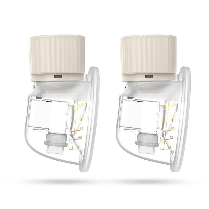 Elektriline rinnapump neno VENTO TWIN juhtmevaba, laetav, kahe-/kaksikrežiim, LCD, 150 ml pudelid, beež