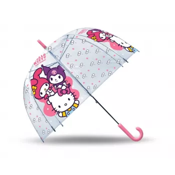Läbipaistev vihmavari Hello Kitty