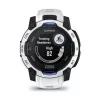Nutikell GARMIN Instinct 2 45 mm, MIP 0,9 tolli (176×176), GPS, päikeseenergia, silikoonrihm sinine/valge