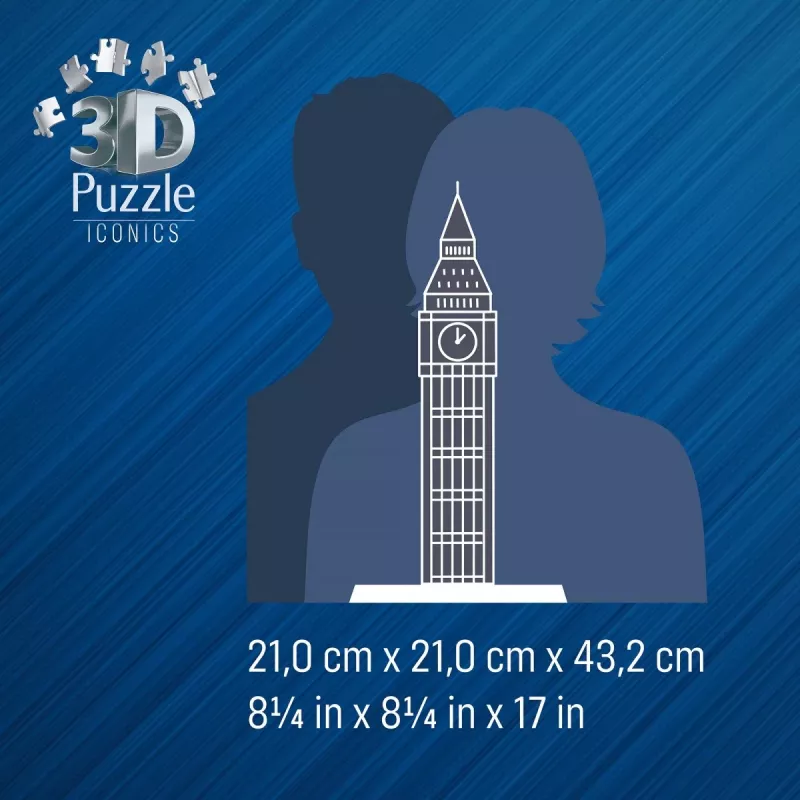 3D-pusle Big Beni kellatorn London