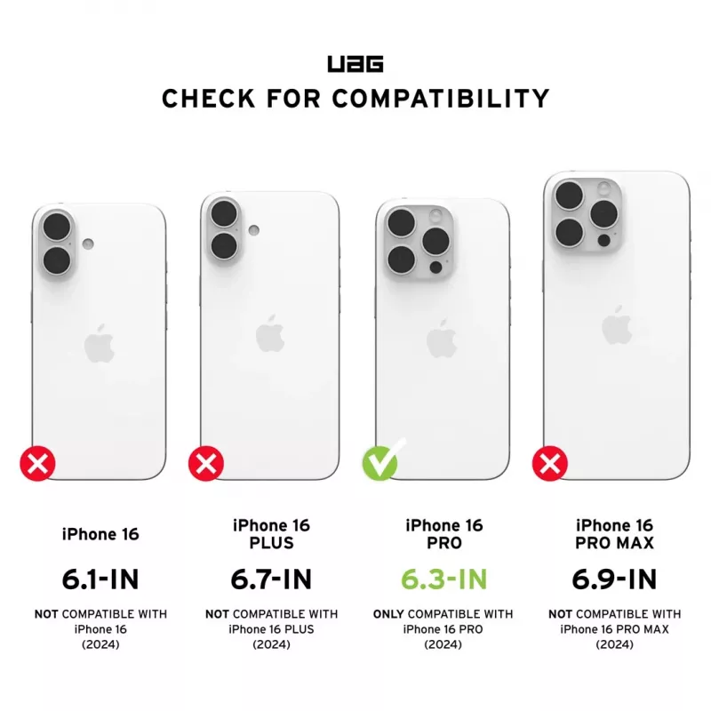 Urban Armor Gear Monarch Pro Kevlar mobiiltelefoni ümbris 16 cm (6.3) ümbris must, sinine