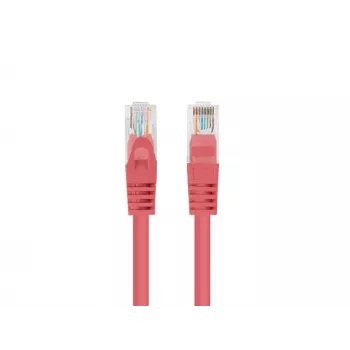 Võrgukaabel LANBERG PCF6-20CC-0025-R Cat6 U/UTP RJ-45 kuni RJ-45 0,25 m Punane, CCA, 250 MHz
