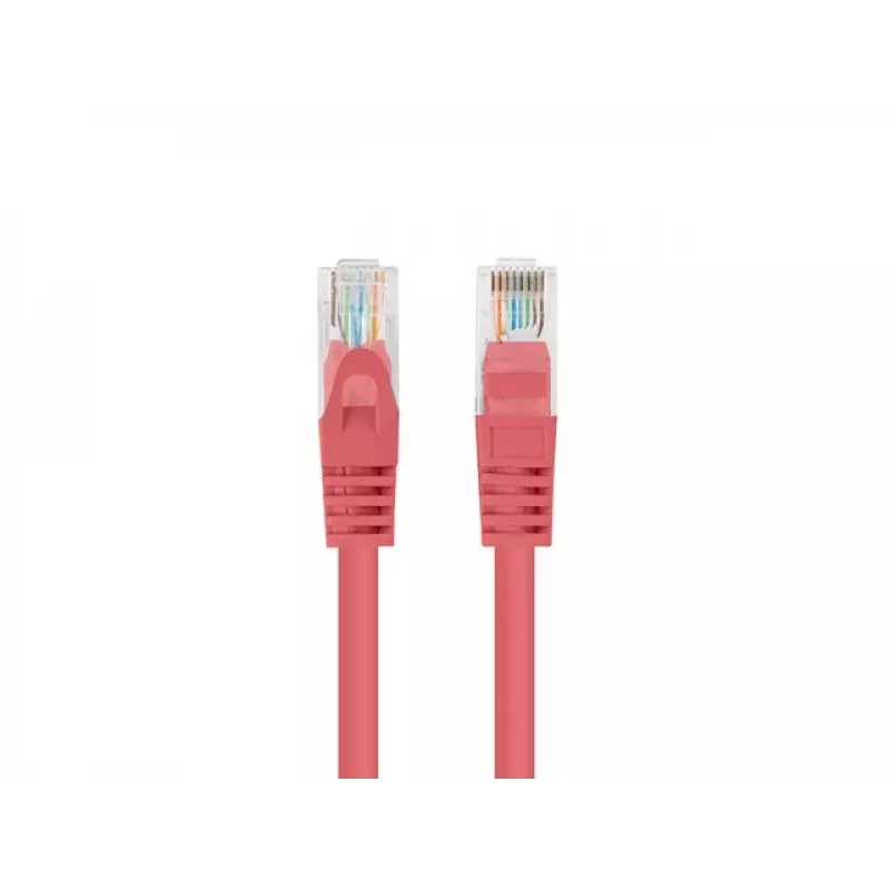 Võrgukaabel LANBERG PCF6-20CC-0025-R Cat6 U/UTP RJ-45 kuni RJ-45 0,25 m Punane, CCA, 250 MHz