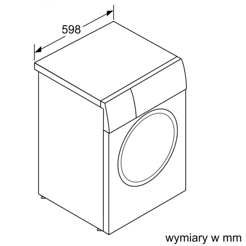 BOSCH WAN2405BPL 8kg 1200 p/min – pesumasin