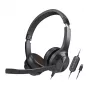 Creative 51EF0980AA000 Chat USB on-ear kõrvaklapid juhtmega stereo must
