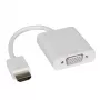 HDMI-VGA adapterkaabel, HDMI ST - VGA BU 0.15 m, 0.15 m, VGA D-Sub , HDMI tüüp A standard