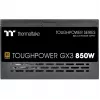 Thermaltake ToughPower GX3 - Toiteplokk (sisemine) - ATX12V 3,0 - EPS12V - 80 PLUS Gold - AC 100-240 V - 850 W - Must (PS-TPD-0850NNFAGE-3)