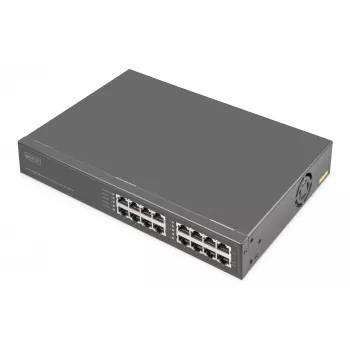 Digitus 8-pordiline Gigabit Ethernet PoE-süstik, 802.3bt, 250 W