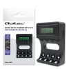 Akulaadija QOLTEC 50654 Ni‑MH R03 (AAA) ja R6 (AA) patareidele, 1800 mA