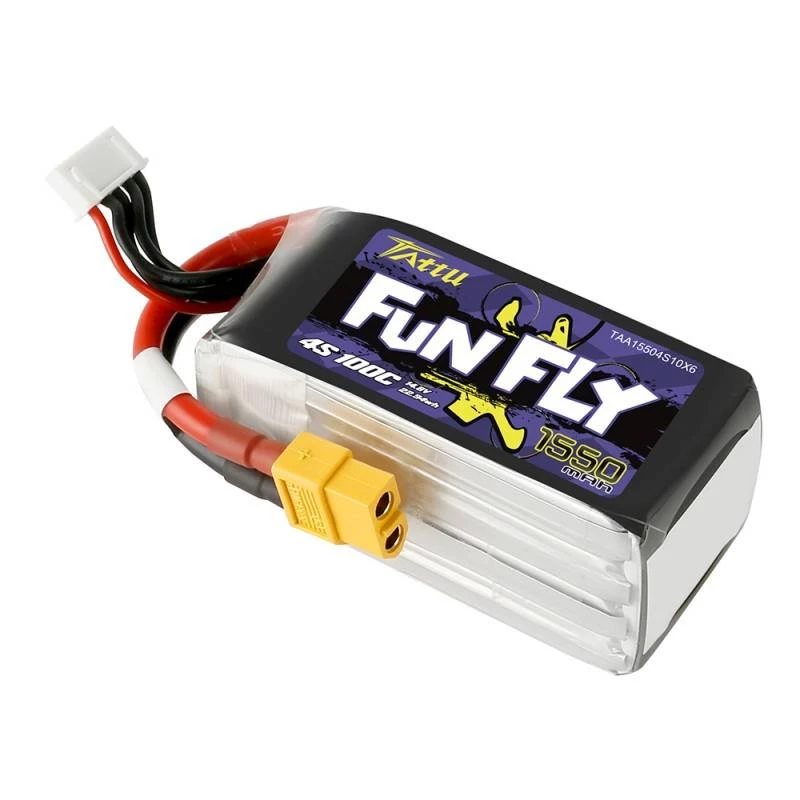 Aku Tattu Funfly 1550mAh 14,8V 100C 4S1P
