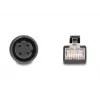 DeLOCK M12 adapterkaabel D-kodeeritud 4 kontaktiga emane RJ45 isasele 50 cm