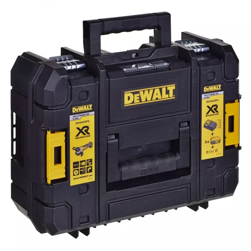 DeWALT nurklihvija DCG405P3 18V (DCG405P3-QW)