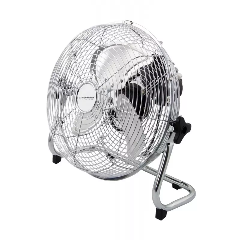 Lauaventilaator ESPERANZA EHF005 Scirocco 12 tolli — 3 kiirust, 36 cm läbimõõt, kroom, 50 W