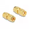 DeLOCK adapter RP-SMA-pistik -> RP-SMA-pistik 9 mm läbimõõt 18,9 mm laius