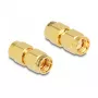 DeLOCK adapter RP-SMA-pistik -> RP-SMA-pistik 9 mm läbimõõt 18,9 mm laius