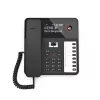 DECT-telefon Gigaset DESK 800A juhtmega telefonitoru 200 telefoniraamatu kirjet must
