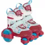 HUDORA My First Quad LED rulluisud lastele, suurus 26–29, punane/helesinine, LED-tuledega