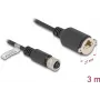 Võrgukaabel DeLOCK M12 80454 RJ45 Cat5e 3m Must
