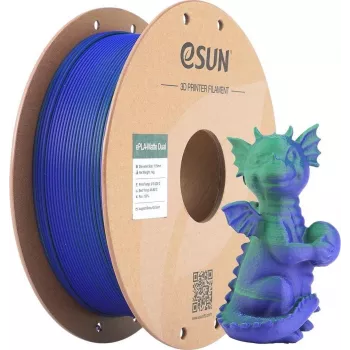 PLA MATTE DUAL 1,75mm ROHELINE SININE 1kg ESUN 3D FILAMENT (PLA-MTD175B-UG1P1)