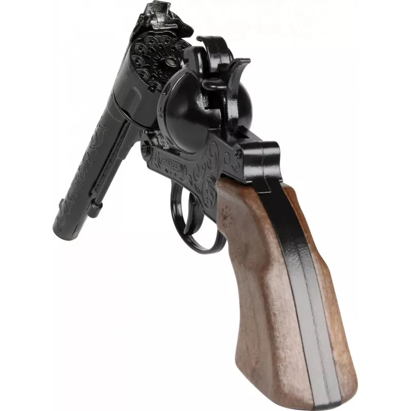 Pulio Metal Cowboy Revolver Gonher — metallist mängupüstol kapslitega mudel 155122/6