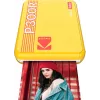 Printer Kodak Mini 3 Square Retro Pass Photo Printing Technology kollane