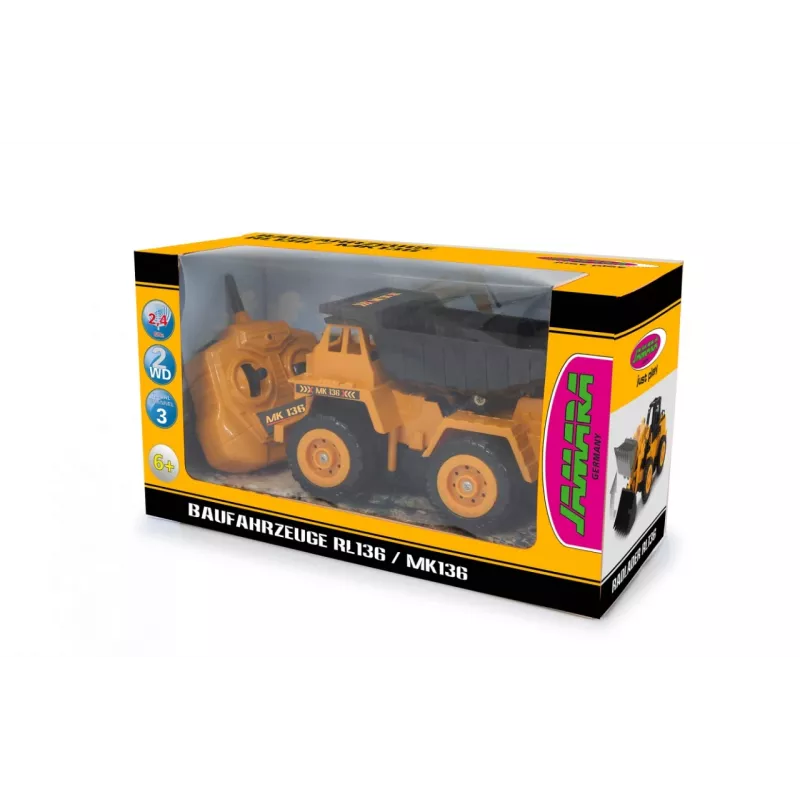 Jamara dump truck MK136 1:36 2,4 GHz - dump truck - 1:36 - boys - 6 Years - 320 g (410151)