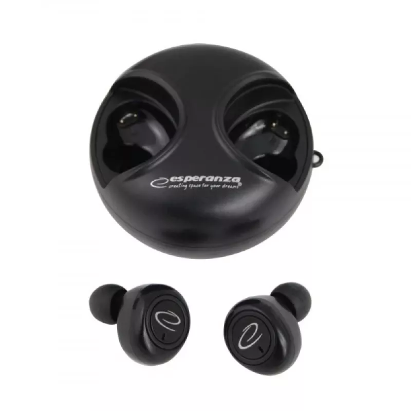 Esperanza EH228K kõrvaklapid/peakomplekt juhtmevaba kõrvasisene kõned/muusika Micro-USB Bluetooth must