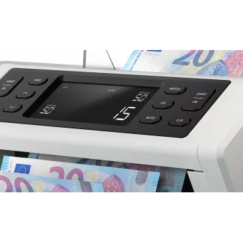 Pangatähtede loendusmasin Safescan 2210 G2 Valge LCD-ekraan AC 220-240V