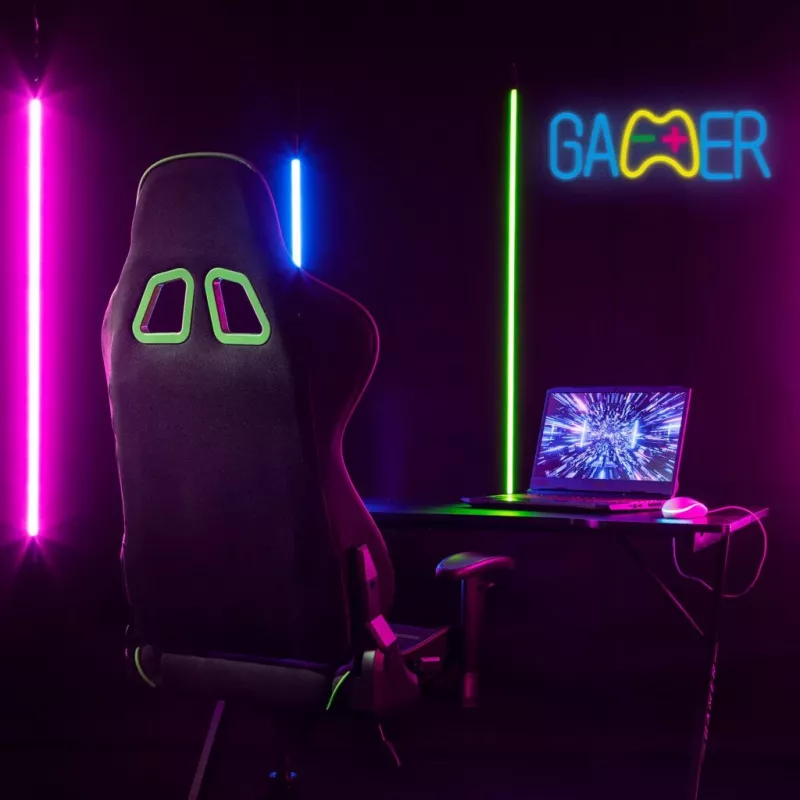 LED-neoonvalgusti MANTA SNL62MT GAMER RGB Colour Changing - RGB-mänguriba valgusti