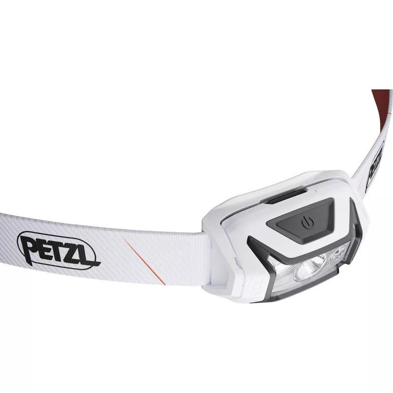 Pealamp Petzl TIKKA CORE 450 lm valge — laetav pealamp, kompaktne käed-vabad valgustus
