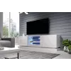 Cama TV-kapp QIU 200 MDF valge läikiv/valge läikiv