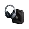 Kõrvaklapid Skullcandy Crusher Evo — juhtmega ja Bluetooth, hall, 40 h taasesitus, USB-C, AUX, kokkupandavad