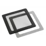 Tolmufilter DEMCiflex DF0002 80 mm ventilaatorile, must, 105,3 × 105,3 mm
