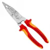 Kaablieemaldaja Knipex 13 76 200 ME 6 mm eemaldusvõimega Punane Roostevaba teras Kollane