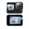 Karastatud klaasist ekraanikaitse Telesin 3-in-1 GoPro Hero 13 Must jaoks (S6-FLM-07-TGP) – 3-osaline komplekt