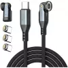 USB-C kaabel 4smarts GravityCord 240W 1,8 m – USB-C–USB-C kõrge võimsusega laadimine ja andmeedastus