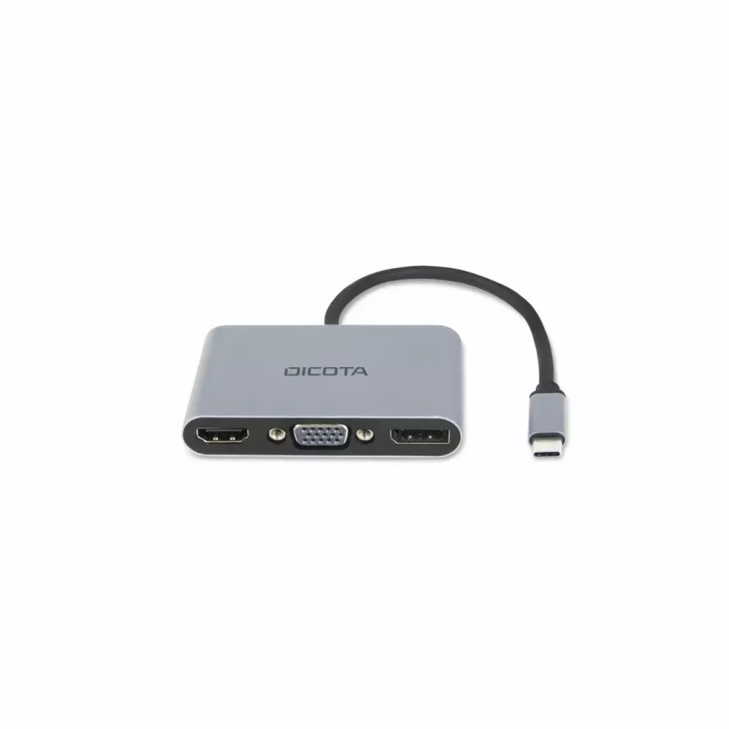 DICOTA D32064 mobiilseadme dokkimisjaam tahvelarvutile/nutitelefonile/sülearvutile hõbedane