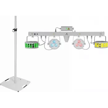 EUROLITE KLS LED laserriba komplekt valge, koos kahe BPS-3 kõlaristatiiviga