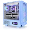 Thermaltake 3,9-tolline LCD-ekraanikomplekt must Tower 300 seeriale ja Ceres 330 Hydrangea Blue