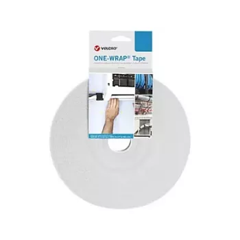 Takja- ja aaskinnituslint Velcro 25 m x 30 mm rull, polüamiid/PP, valge