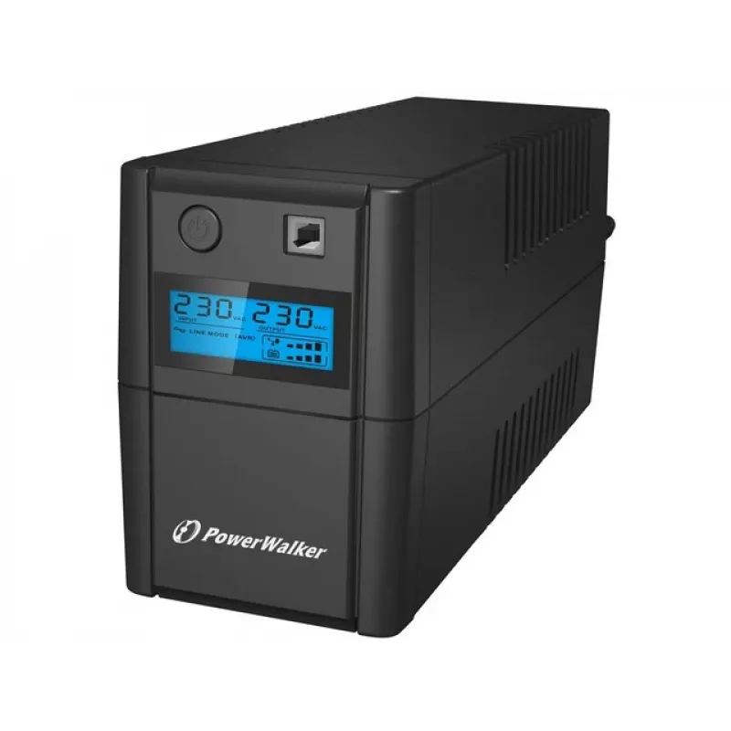 PowerWalker VI 850 SHL FR katkematu toiteallikas (UPS) Line-Interactive 0,85 kVA 480 W 2 AC-pistikupesa
