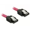 DeLOCK 82677 SATA-kaabel 0,5 m punane