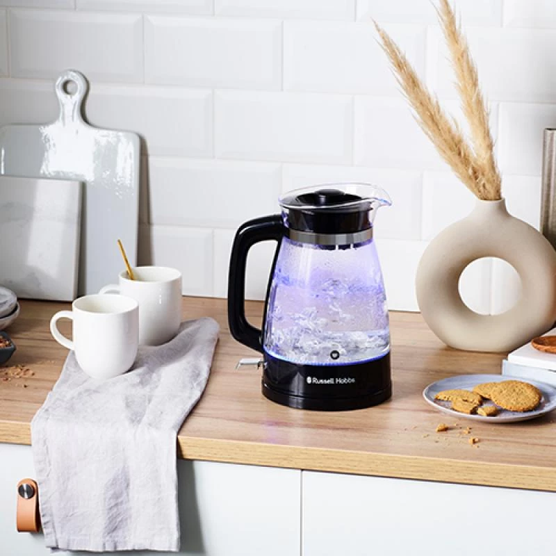 Russell Hobbs 26080-70 elektriline veekeetja 1.7 L 2400 W Must, Läbipaistev