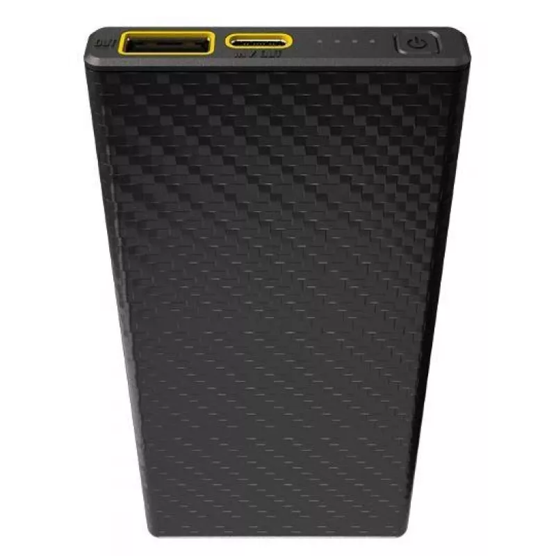 Kaasaskantav akupank Nitecore CARBO 10000 — liitiumioon 10000 mAh, 38 W PD, USB‑A + USB‑C, hall